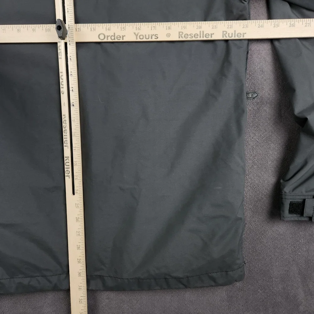 Airblaster Snowboard Jacket Mens Large‎ Gray Hooded Full Zip Lightweight Shell